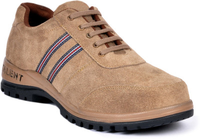 

Kavacha Kavacha Steel Toe Safety Shoe, Tesla-02 Casuals For Men(Beige