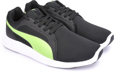 

Puma ST Trainer Evo IDP Running Shoes For Men(Black, Puma black-safety yellow