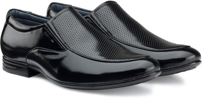 

Escaro Men's Formal Slip On For Men(Black