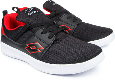 

Lotto String Running Shoes For Men(Black, Red