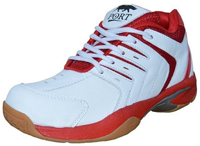 

Port Sprank Badminton Shoes For Men(Red