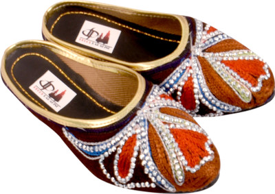 

Decot Paradise Jaipuri embellished multicolour mojaries Bellies For Women(Multicolor