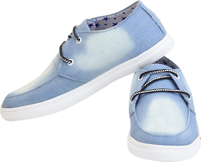 

Kaneggye Canvas Shoes For Men(Blue, Sky blue