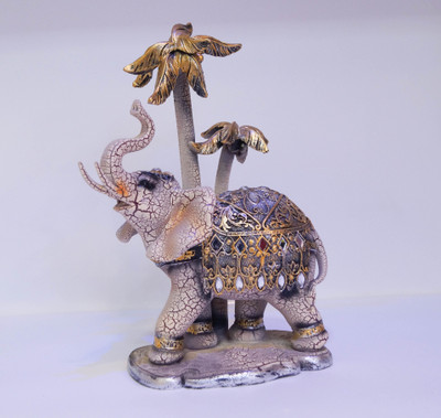 

Bright Homes Décor Decorative Showpiece - 12 cm(Ceramic, Brown)