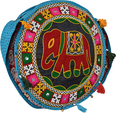 

Zaributi Girls Casual Blue Cotton Sling Bag