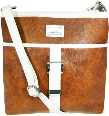 

Azinnia Women Casual Multicolor PU Sling Bag