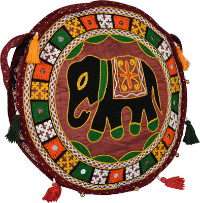 

Zaributi Girls Casual Red Cotton Sling Bag