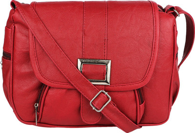 Anushka Collection Women Casual Red PU Sling Bag