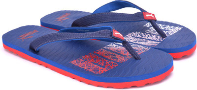 

Puma Miami Fashion II DP Flip Flops, True blue-barbados cherry-puma white