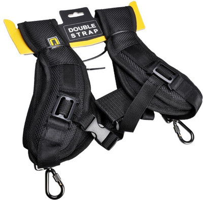 

Yantralay Dual Mount Camera Shoulder Neck Sling Quick Strap & Fasten Adapter 1/4" Screw For DSLR Camera Strap(Black)