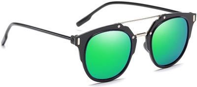 

Mark Miller Round Sunglasses(Green)