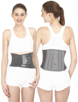 

Surgitech SURGITECH LUMBO SACRAL BELT (DOUBLE SUPPORT) XXLarge ( 44 - 48 inch ) Back Support, Grey
