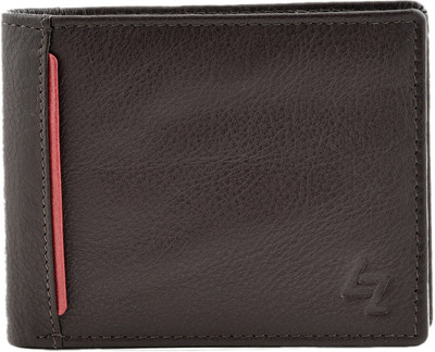 

Leather Zentrum Men Brown Genuine Leather Wallet(5 Card Slots)
