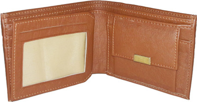 

e mall Men Tan Artificial Leather Wallet(5 Card Slots)