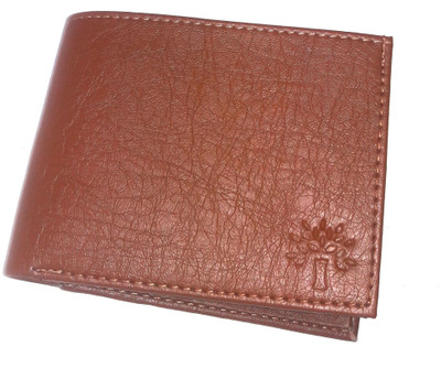 

e mall Men Tan Artificial Leather Wallet(5 Card Slots)
