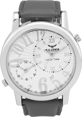 U.S. Lewis Analog White Watch Watch  - For Men   Watches  (U.S. Lewis)