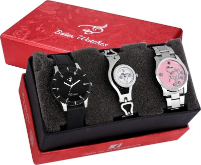 Britex BT2040~2162~3058 La Belle ~Combo Pack of 3 Watch  - For Women   Watches  (Britex)