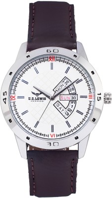 U.S. Lewis Day and Date Watch  - For Men   Watches  (U.S. Lewis)