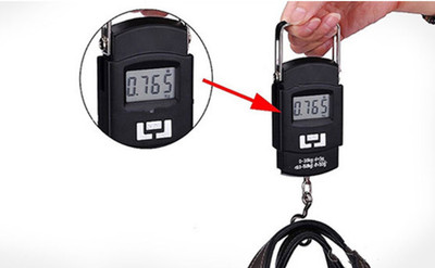 

CrackaDeal Travel Luggage scale (16kg) for Travellers Weighing Scale(Black)