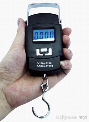 

CrackaDeal Travel Lugage scale(18kg) for Travellers Weighing Scale(Black)