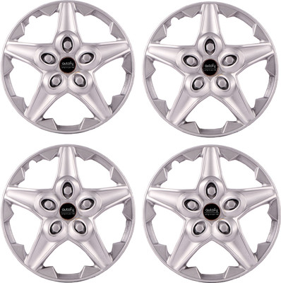 

Autofy (Set of 4) 12 inch Star Shaped 5 Spokes Centre Bolt Universal Wheel Cover For Maruti, Honda, Ford, Mahindra, Tata, Toyota, Renault Alto, Zen, Fiesta, Swift Dzire, Xylo, New Swift, Innova, Logan, Ecosport, XUV, Manza, New City(30.48 cm)