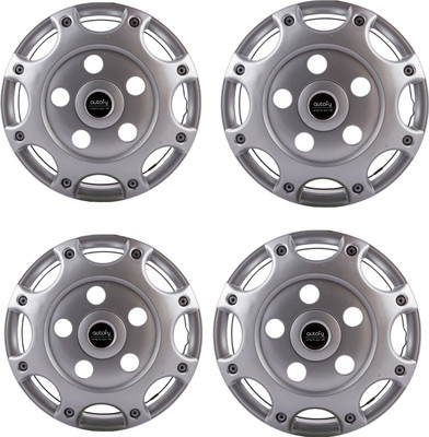 

Autofy (Set of 4) 16 inch 8 Spokes Snap-On with Lug Nut Holes Universal Wheel Cover For Mahindra, Tata, Toyota Bolero, Scorpio, Sumo Grand(40.6 cm)