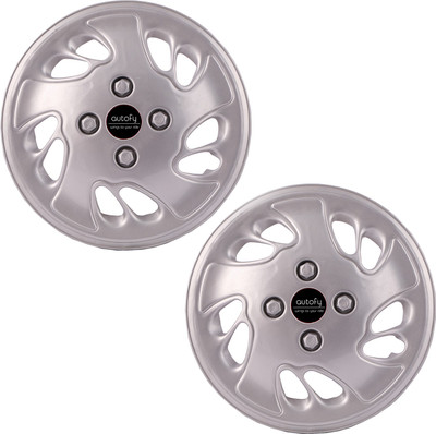 

Autofy (Set of 2) 13 inch 5 Spokes Centre Bolt Wheel Cover For Opel, Ford, Hyundai, Maruti, Mitsubishi, Honda, Daewoo, Fiat, Chevrolet, Tata Corsa, Ikon, Getz, Santro, Accent, Lancer, Esteem, Zen, Baleno, WagonR, Versa, City, Matiz, Cielo, Uno, Palio, Sie
