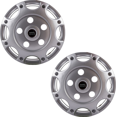 

Autofy (Set of 2) 16 inch 8 Spokes Snap-On with Lug Nut Holes Wheel Cover For Opel, Ford, Hyundai, Nissan, Maruti, Skoda, Mahindra, Honda Mondeo, Sonata, Terracan, X-Trail, Grand Vitara, CR-V, Scorpio, Octavia(40.64 cm)