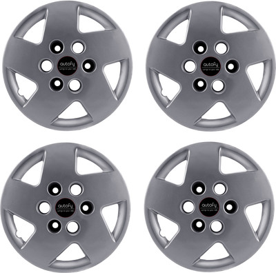 

Autofy (Set of 4) 15 inch 5 Spokes with Lug Nut Holes Universal Wheel Cover For Mahindra, Tata, Chevrolet, Toyota Bolero, Tavera, Manza, Innova, Scorpio, Sumo, Safari, Sumo Victa, Indigo CS, Xylo(38.1 cm)