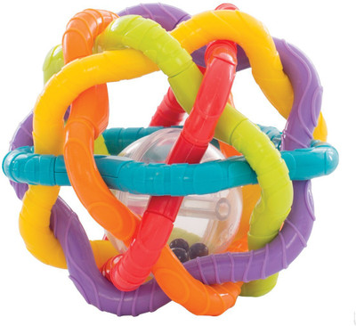 

Playgro Bendy Ball Rattle(Multicolor)