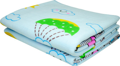 

Stylefolio Microfiber 270 GSM Bath Towel(Pack of 2, Light Blue)