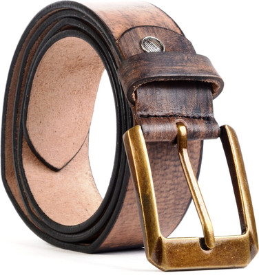 

In Touch Men Casual Tan Genuine Leather Belt
