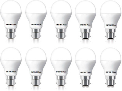 

Infini 9 W Standard B22 LED Bulb(White, Pack of 10)