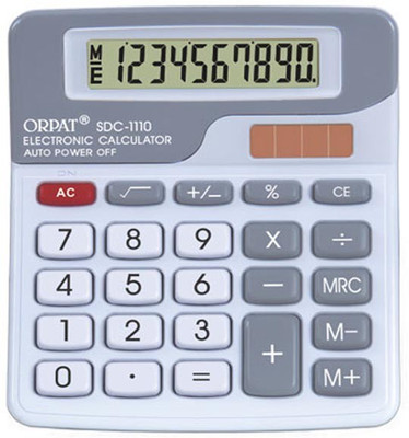 

Orpat OT-1110 Basic Calculator Basic Calculator(10 Digit)