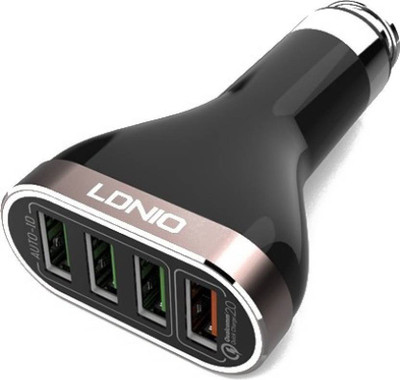 

HiTechCart 3.2 amp Turbo Car Charger(Black)