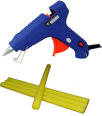 

iwill Yellow Yellow Hot Melt Glue Sticks With 40W Glue Gun - 4 g