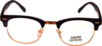 

Aakash Eye to Eye Half Rim Round Frame(52 mm
