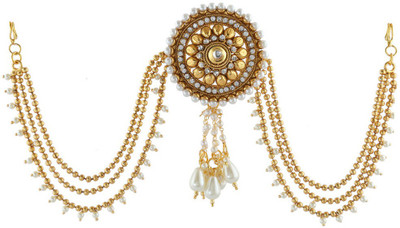 

Anuradha Art Jewellery HB-193 Hair Clip(Gold)
