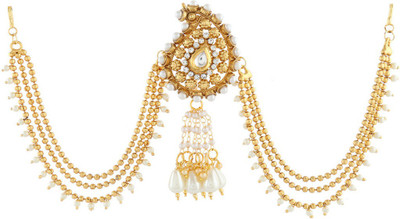 

Anuradha Art Jewellery HB-189 Hair Clip(Gold)