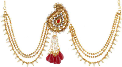 

Anuradha Art Jewellery HB-188 Hair Clip(Red)