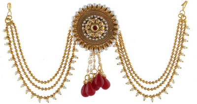 

Anuradha Art Jewellery HB-201 Hair Clip(Red)