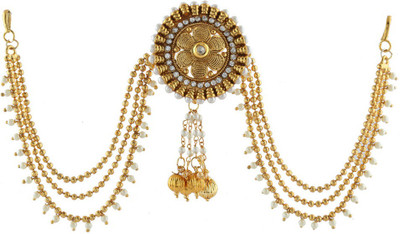 

Anuradha Art Jewellery HB-202 Hair Clip(Gold)