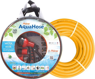 

AquaHose WHS12050(O) Water Hose Set Orange 15mtr (12.5mm ID) Hose Pipe