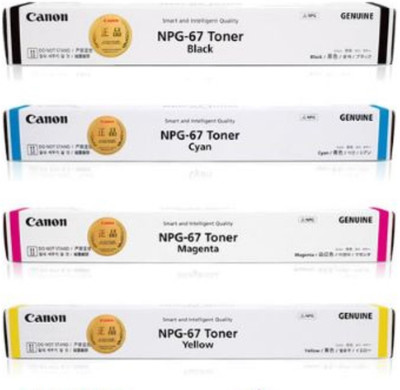 

Canon NPG 67 Multi Color Ink Toner(Black, Cyan, Yellow, Magenta)