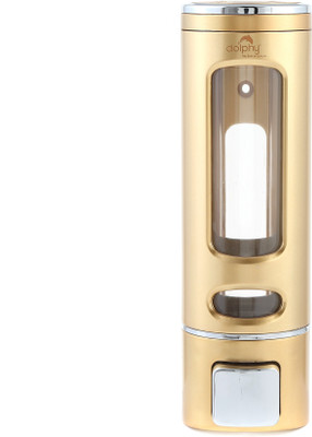 

Dolphy Gold Color 400 ml Soap, Shampoo Dispenser(Gold)