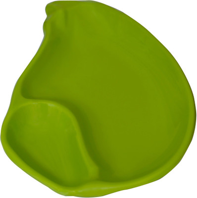 

Purpledip Serving Tray Plate In High Quality Plastic For Snacks, Food, Dishes; Multicolour Tray