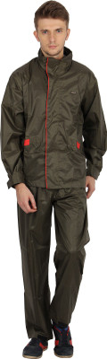 

Versalis Solid Men's Raincoat, Olivegreen