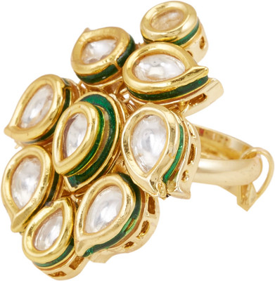 

Tipsyfly Modern Tradition Ring Alloy Ring, Gold