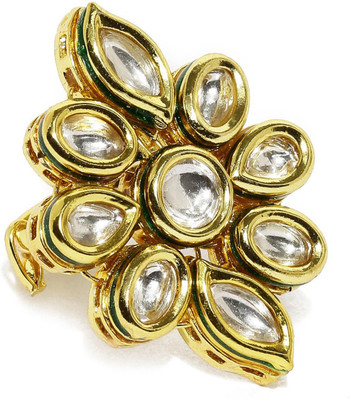 

Tipsyfly Rani Ring Alloy Ring, Gold