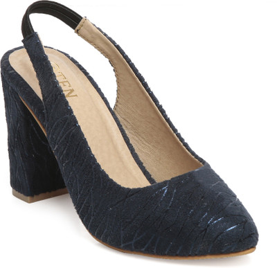 

TEN Women Navy Heels